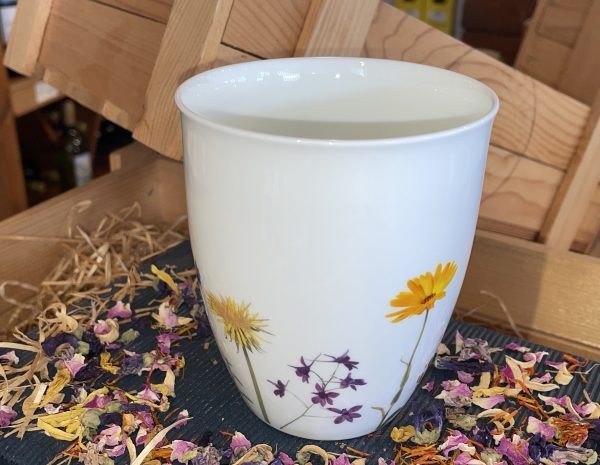 CUP & MUG Fine Bone China Tasse / Becher - Naturwiese Blumen 3