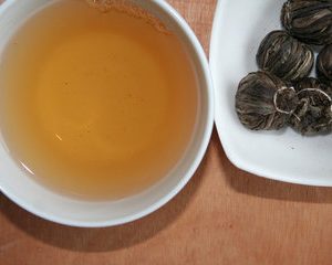 Jade Laternen - grüner Tee