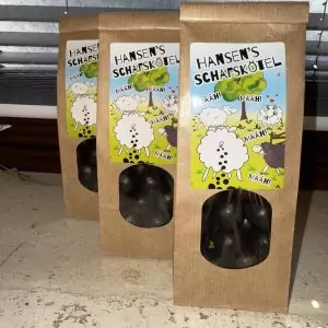 Frische Schafsködel vom Deich - Lakritz Kugeln