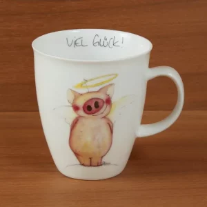 Cup & Mug Tasse / Becher - Glücksschwein - Demim