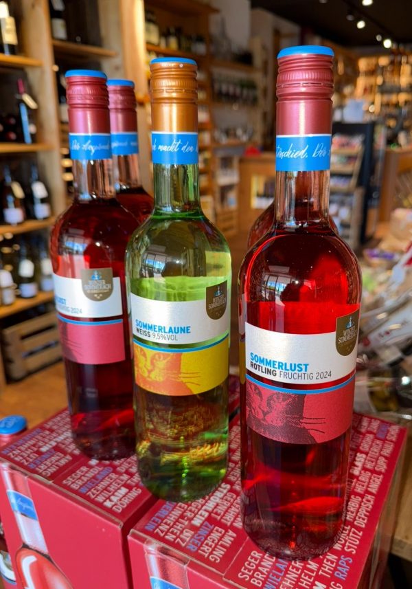 SOMMERLUST und SOMMERLAUNE weiß oder rot - Winzer Sommerach