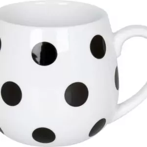 Könitz Kuschelbecher - Black and White - Dots
