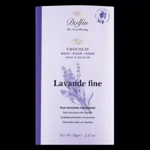 Dolfin - Zartbitterschokolade mit Lavendel und Vanille