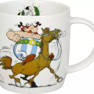 Könitz Becher / Tasse - Asterix - Reiten