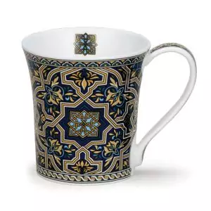 DUNOON Fine Bone China Tasse / Becher - Jura - Amara - green