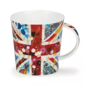 DUNOON Fine Bone China Tasse / Becher - Lomond - Flying The Flag