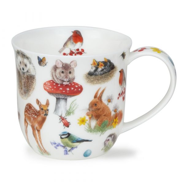 DUNOON Fine Bone China JUMBO Tasse / Becher -  Wildwood Maus