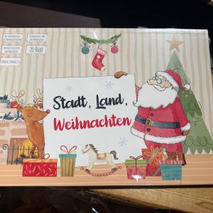 Stadt Land Weihnachten - Spieleklassiker