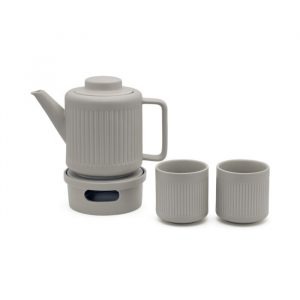 BREDEMEIJER Tee Kannen SET Angebote - Skagen - 1,2L - hellgrau - ANGEBOT