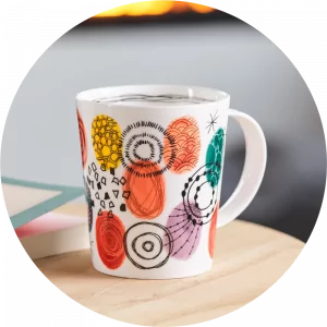 Eigenart Fine Bone China Tasse / Becher - Balloon