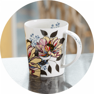 Eigenart Fine Bone China Tasse / Becher - MOON