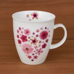 CUP & MUG Fine Bone China Tasse / Becher - Blütenherz