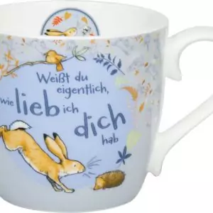 Könitz SAMMEL Becher / Tasse 1 - Weißt Du eigentlich wie lieb ich Dich hab - Fine Bone China