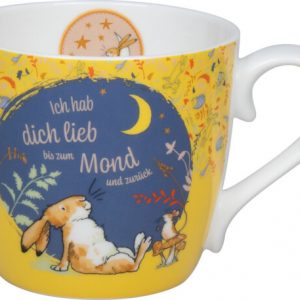 Könitz SAMMEL Becher / Tasse 2 - Ich hab dich lieb bis zum Mond - Fine Bone China (Kopie)