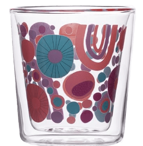 Doppelwandiges Glas - Eigenart "Cheerful"