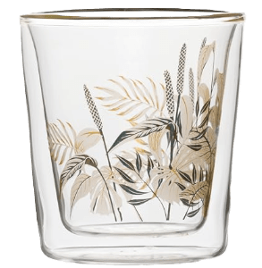 Doppelwandiges Glas - Eigenart "Tropic Sommer"